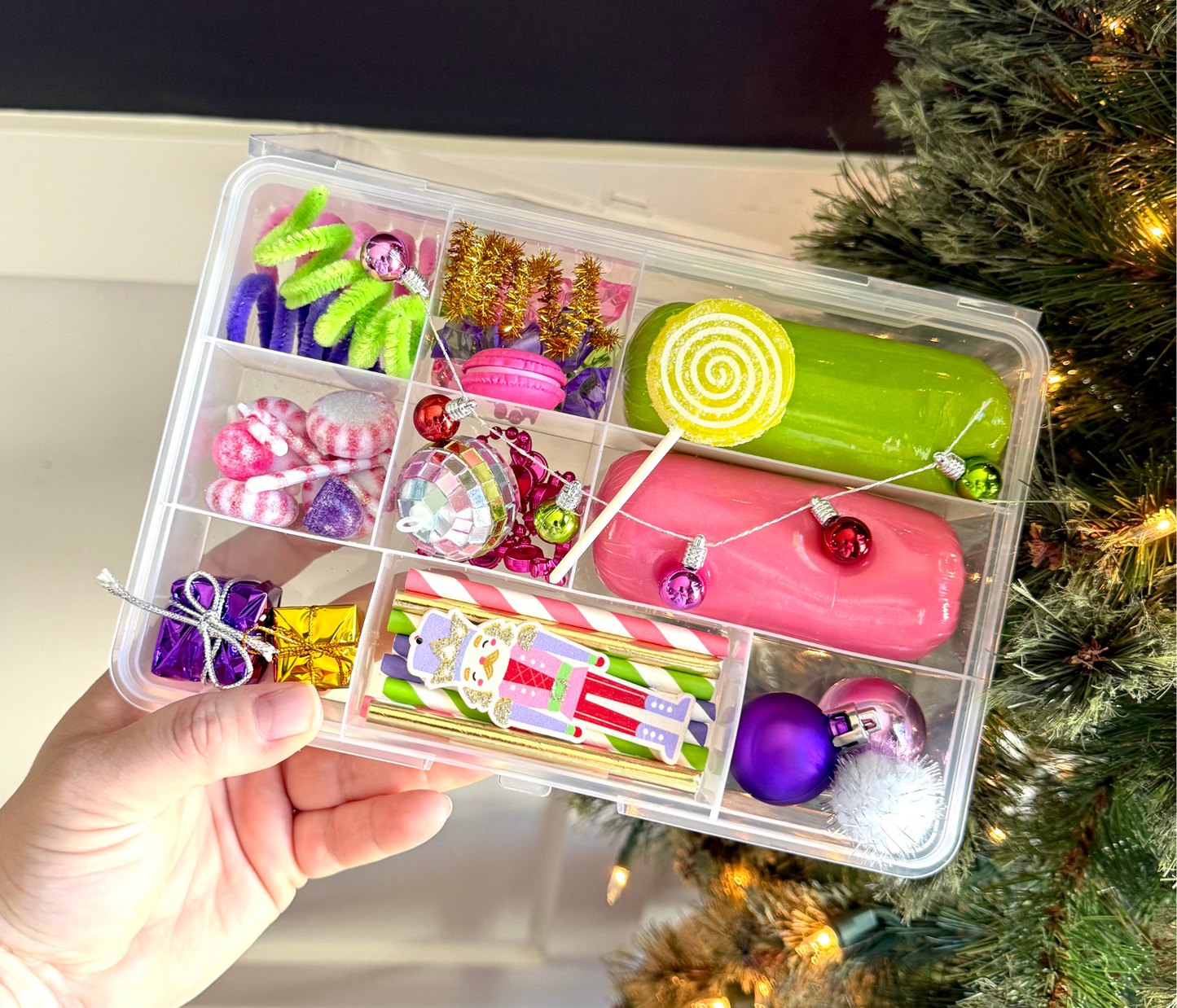 Girl Nutcracker Medium Bin