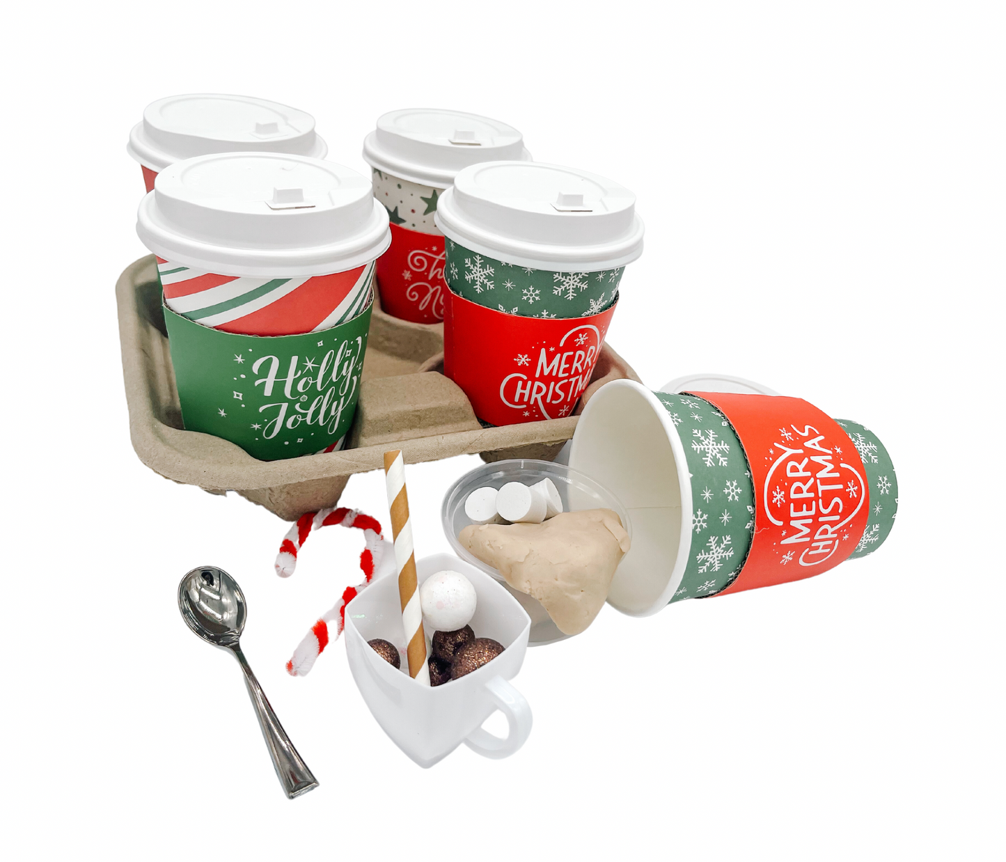 Hot Cocoa Dough Kit (2-pack, 4-pack)