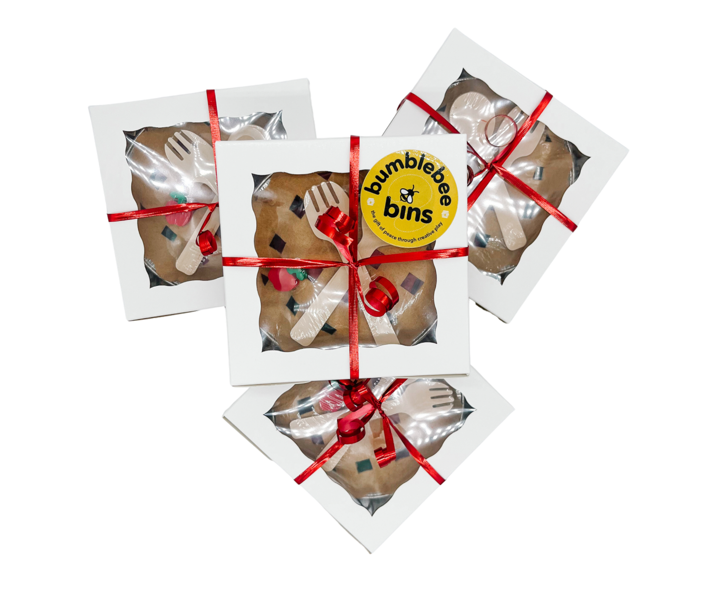 Mini Apple Pie Play Dough Bundle (2-pack, 4-pack)