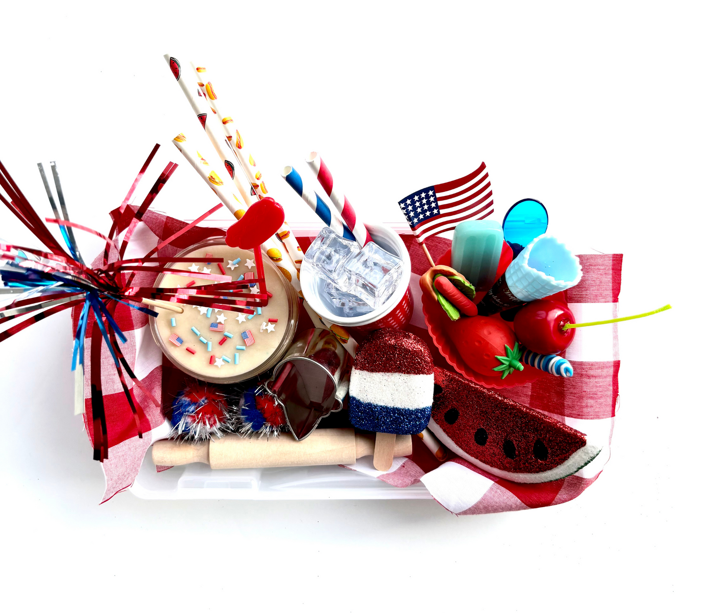 4th of July Mini Bin