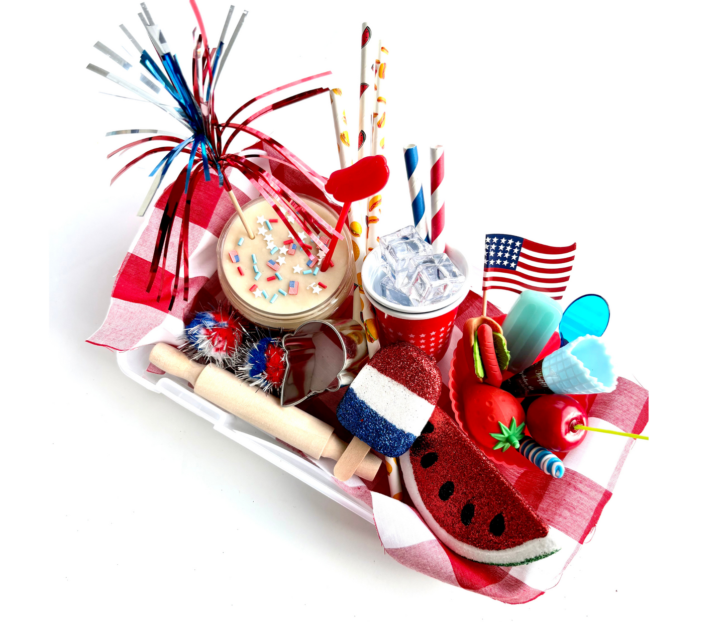 4th of July Mini Bin