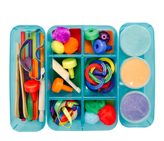 Toddler Rainbow Colors Bin