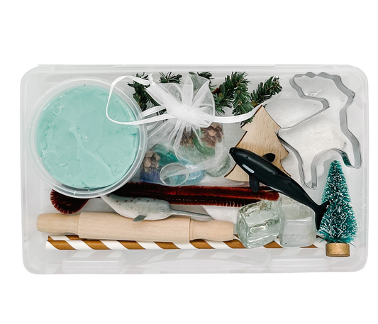 Arctic Animals Mini Bin