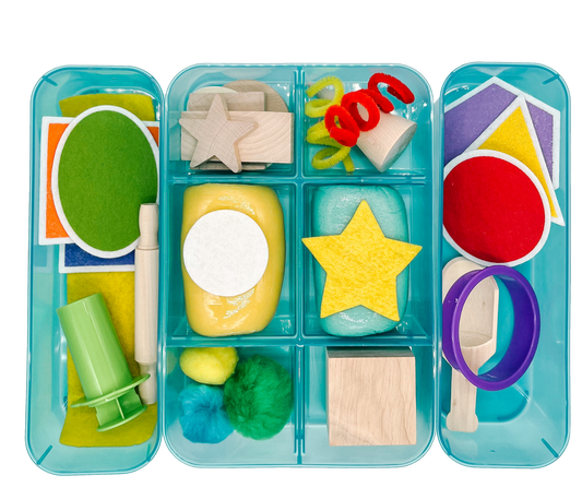 Toddler Shapes Bin
