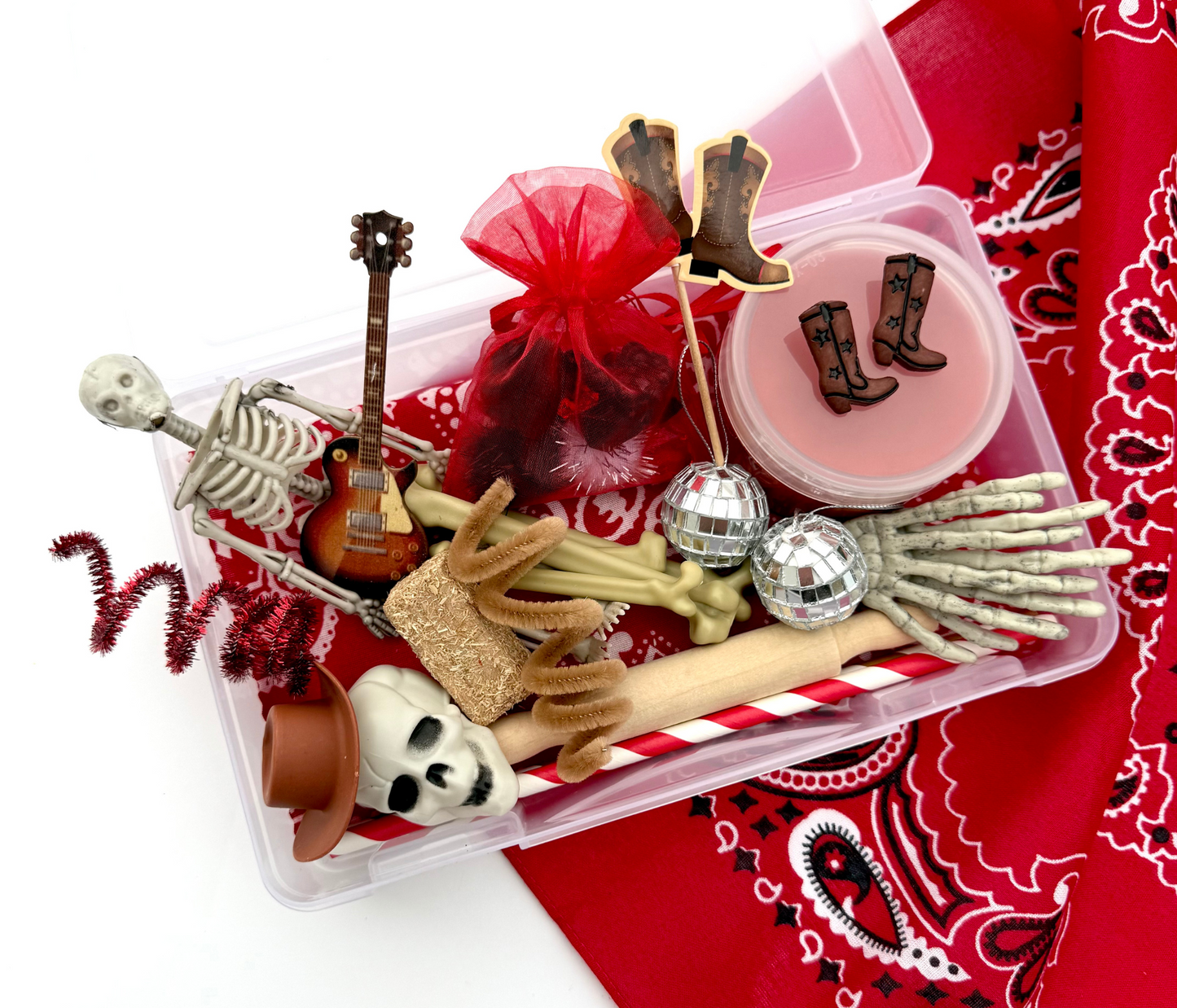 Build a Skeleton Mini Bin