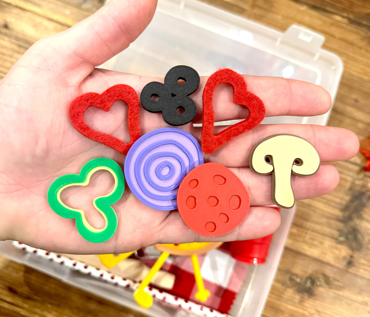 YOU HAVE A PIZZA OF MY HEART Mini Bin