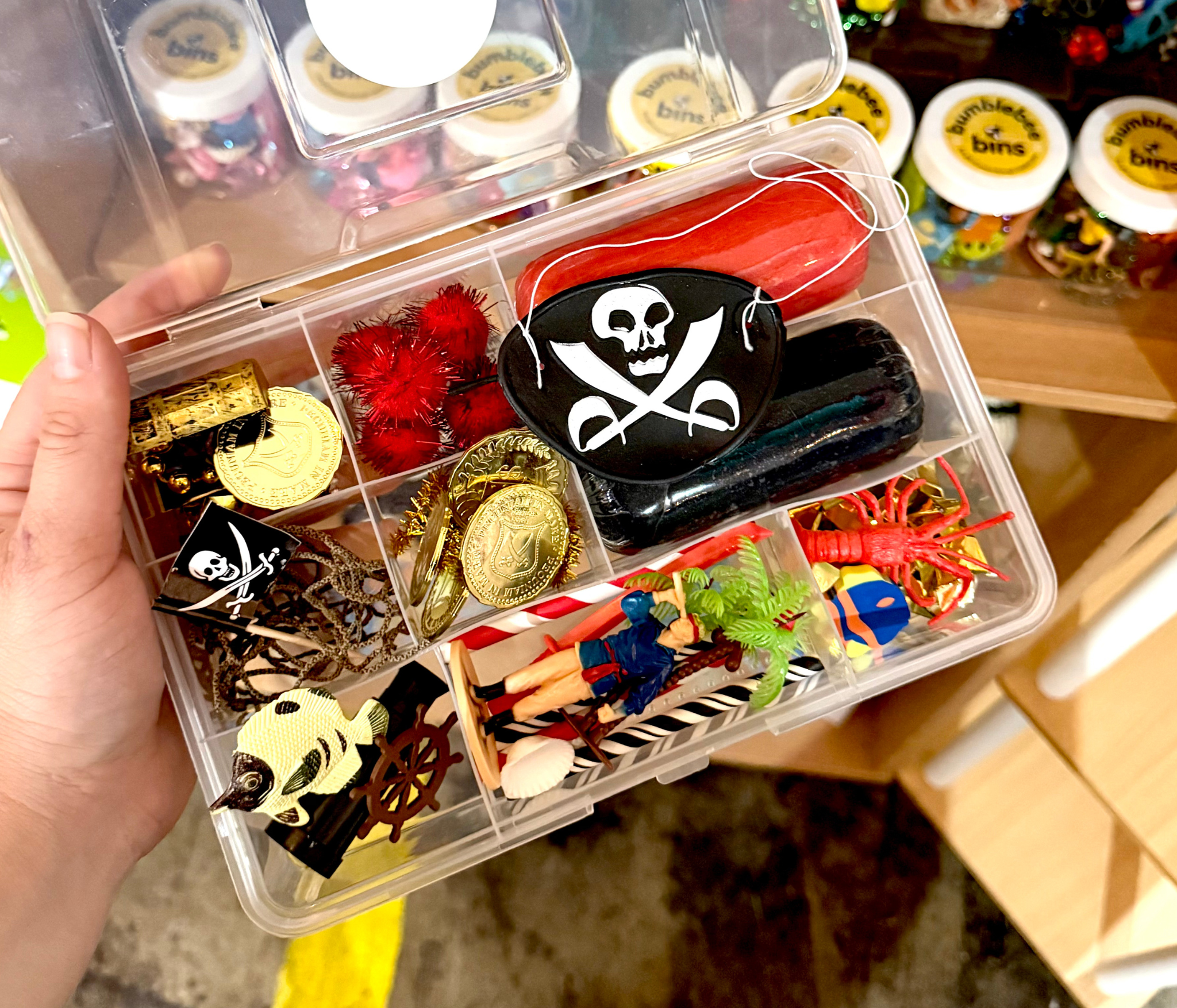 Pirate Medium Bin