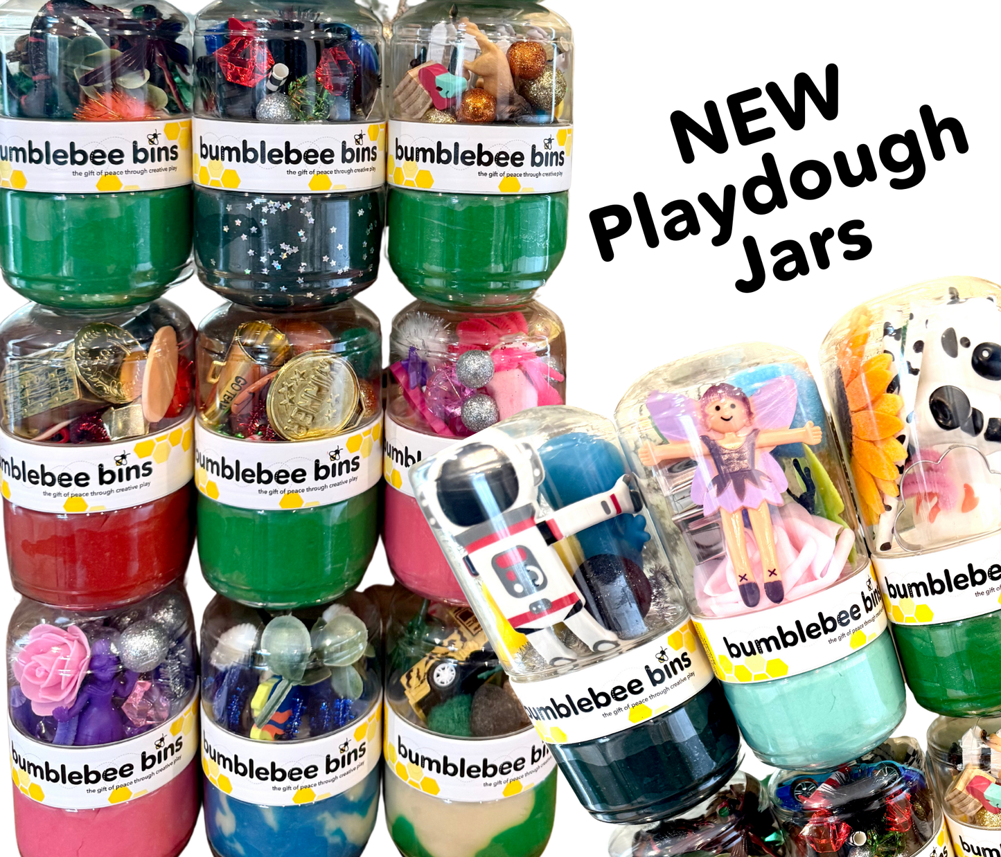 Playdough Jars