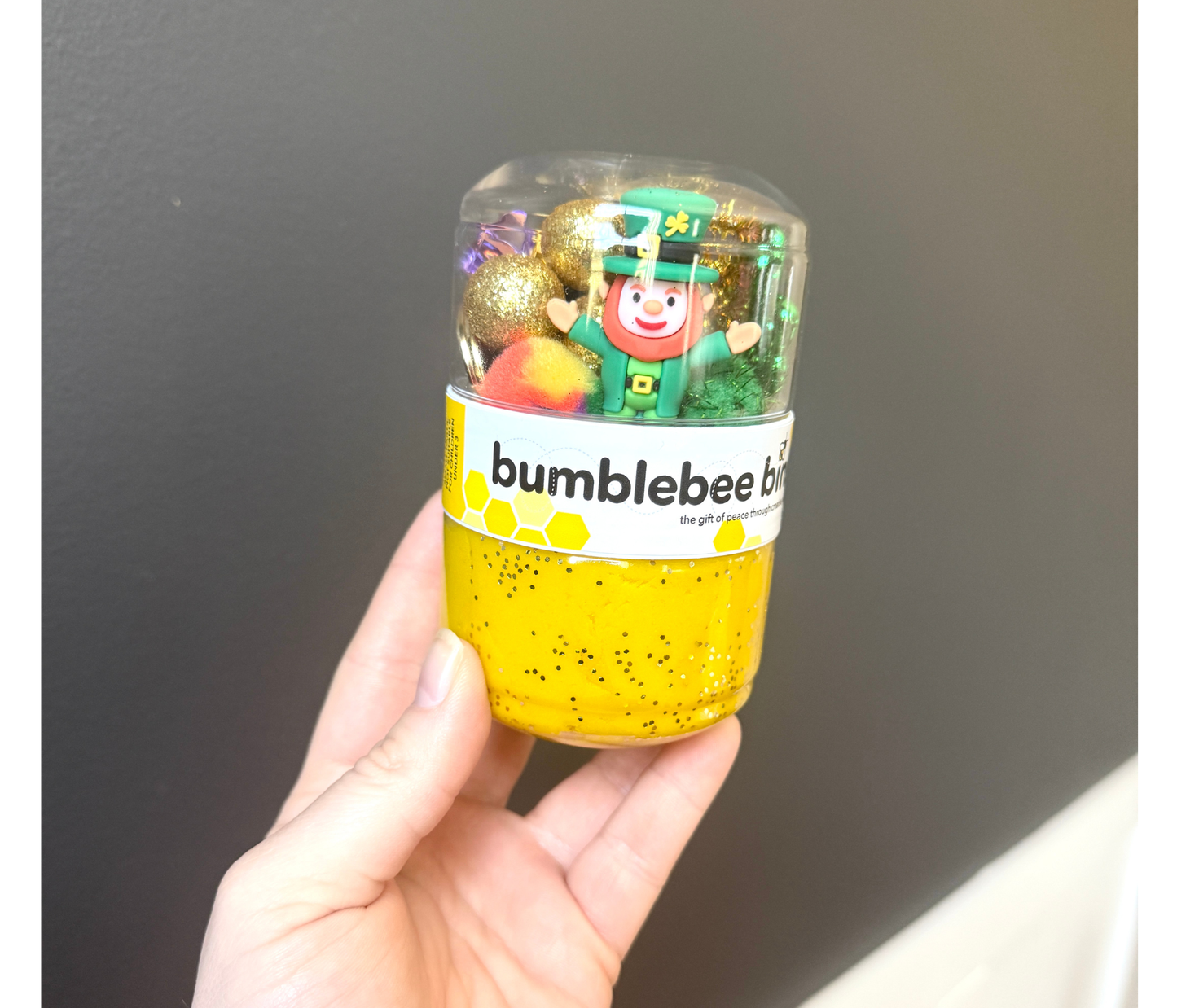 St. Patrick’s Day Double Sided Jar