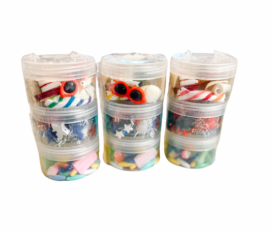 Summer 3-Pack Dough Jars